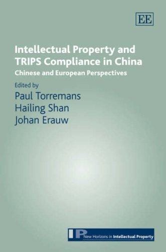 Intellectual property and TRIPS compliance in China
