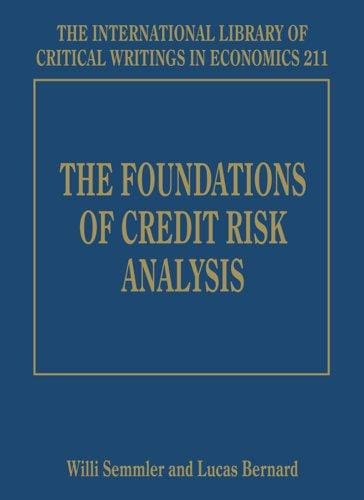 The foundations of credit risk analysis