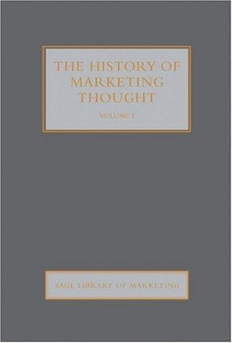 The history of marketing thought