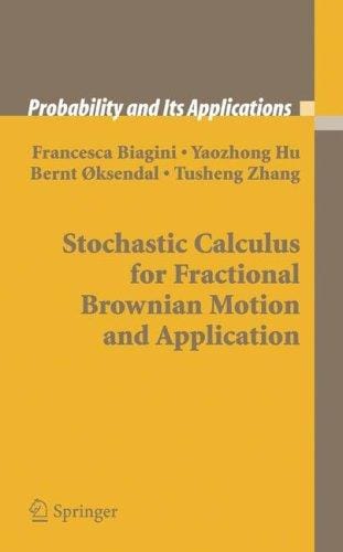 Stochastic calculus for fractional Brownian motion and applications