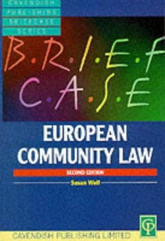 Briefcase on European community law