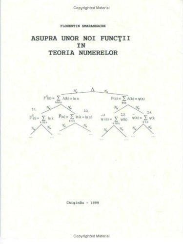 Asupra unor functii in teoria numerelor