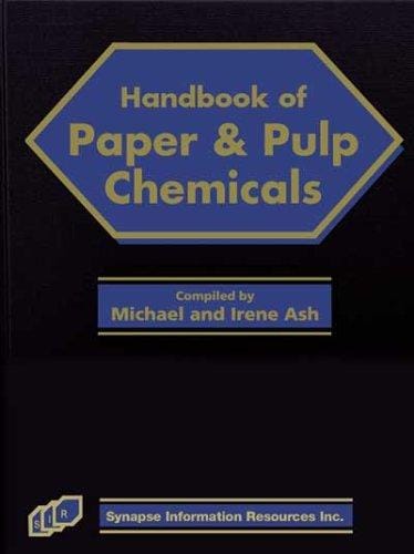 Handbook of paper and pulp chemicals