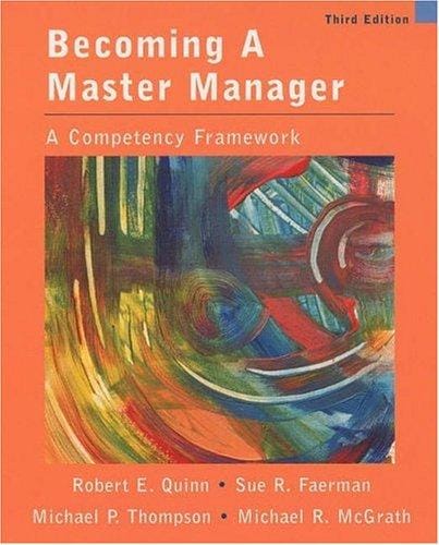 Becoming a master manager
