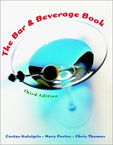 The bar and beverage book