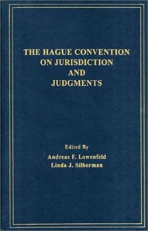 The Hague Convention on Jurisdiction and Judgments