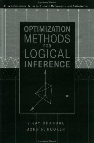Optimization methods for logical inference