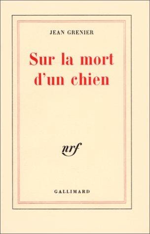 Sur la mort d'un chien