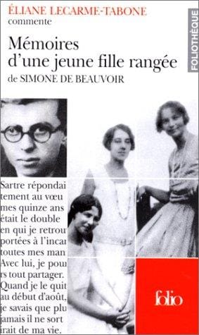 Éliane Lecarme-Tabone présente Mémoires d'une jeune fille rangée de Simone de Beauvoir