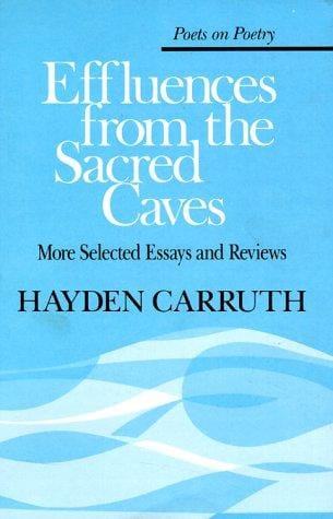 Effluences from the sacred caves