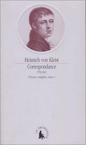 Oeuvre complètes, tome 5. Correspondance complète, 1793-1811