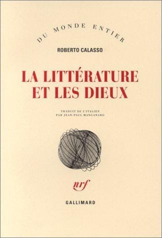 La Littérature et les Dieux
