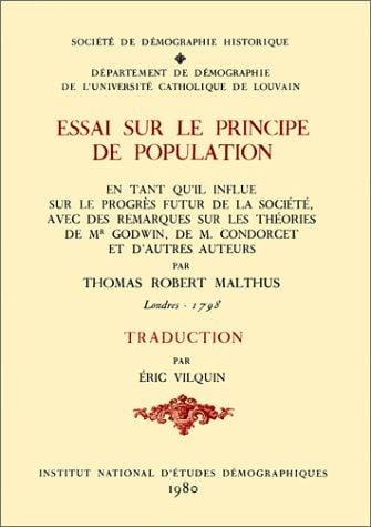 Essai sur le principe de population