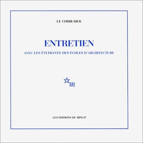 Entretien avec les étudiants des écoles d'architecture