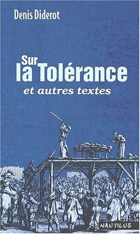 Sur la tolerance