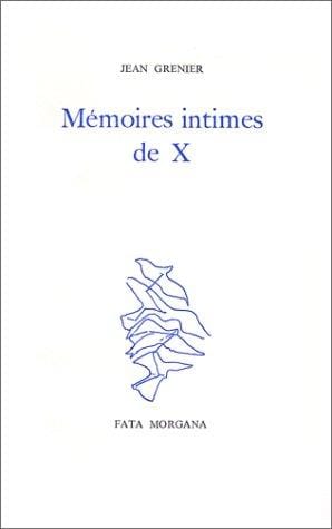 Mémoires intimes de X