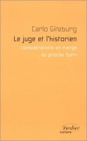Il giudice e lo storico