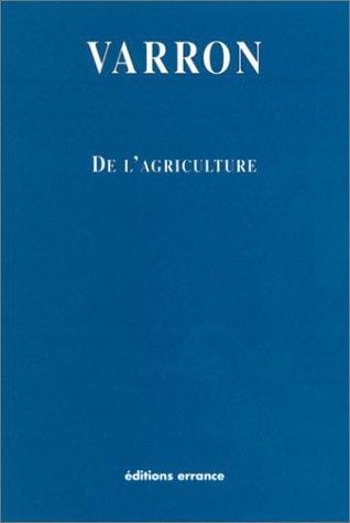 De l'agriculture