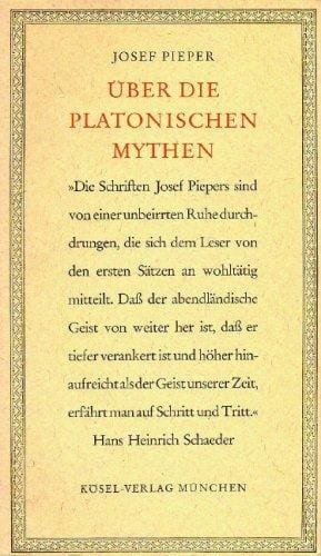 Über die platonischen Mythen