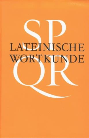 Lateinische Wortkunde. Neuausgabe.