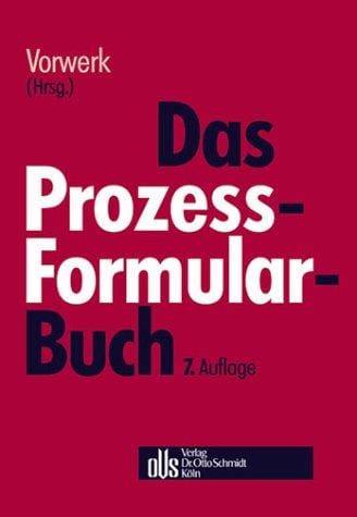 Das Prozessformularbuch