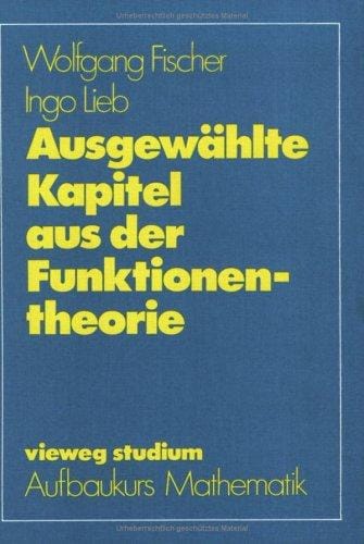 Ausgewählte Kapitel aus der Funktionentheorie
