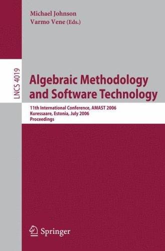 Algebraic methodology and software technology