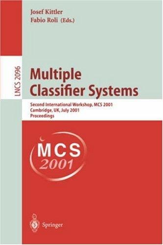 Multiple classifier systems