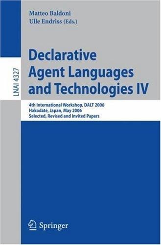Declarative agent languages and technologies IV