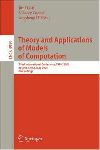 Theory and applications of models of computation