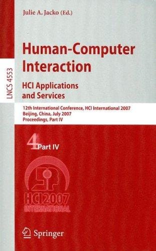 Human-Computer Interaction.HCI Applications and Services