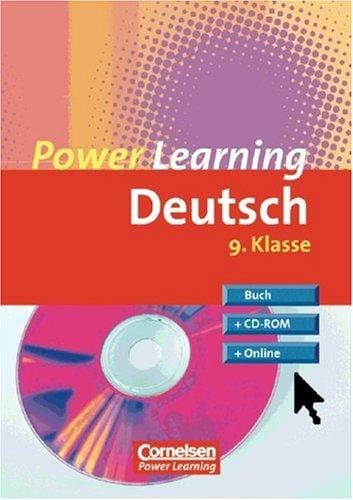 Power Learning. Deutsch 9. Klasse. Ab Windows 95. Buch, CD- ROM, Online.