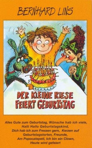 Der kleine Riese feiert Geburtstag, 1 Cassette
