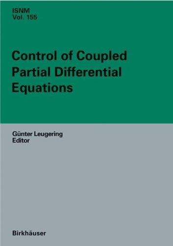 Control of coupled partial differential equations
