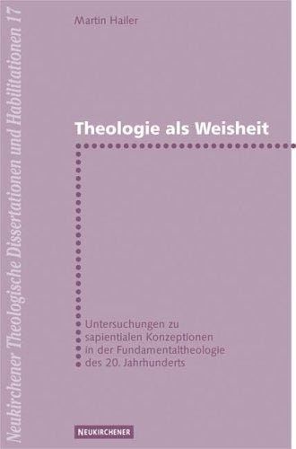 Theologie als Weisheit