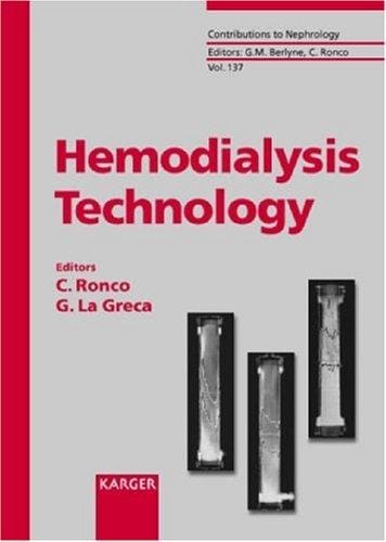 Hemodialysis Technology (Contributions to Nephrology)with cd-rom
