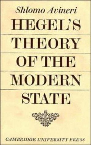 Hegel's theory of the modern state