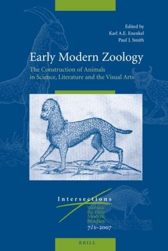 Early modern zoology