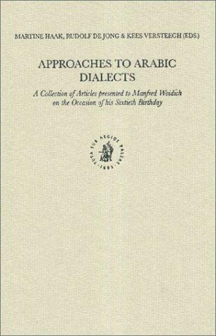 Approaches to Arabic dialects
