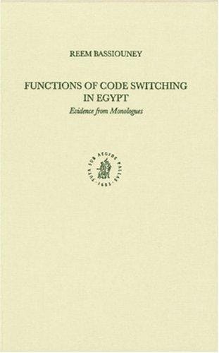 Functions of code-switching in Egypt