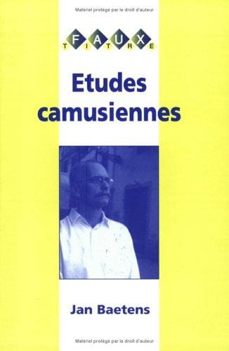 Etudes camusiennes