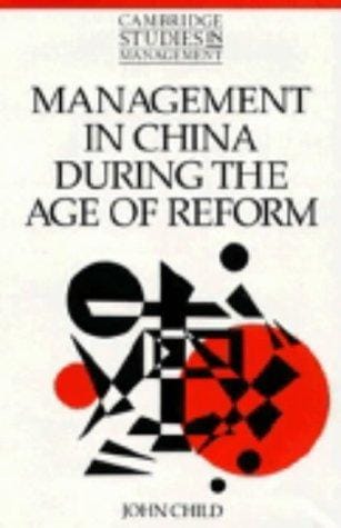 Management in China during the age of reform