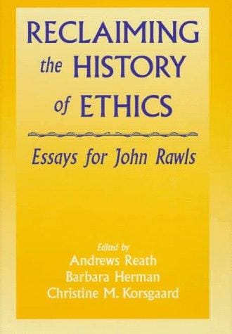 Reclaiming the history of ethics