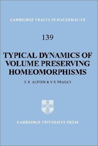 Typical dynamics of volume preserving homeomorphisms