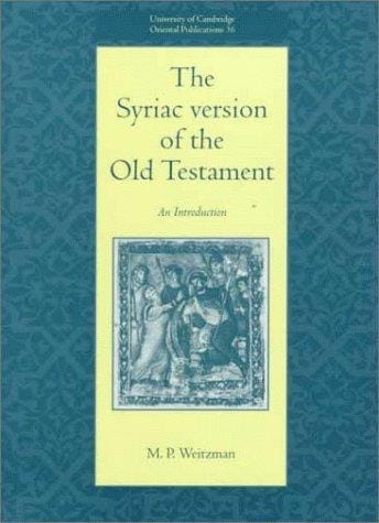 The Syriac version of the Old Testament