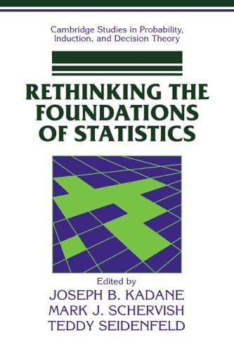 Rethinking the foundations of statistics