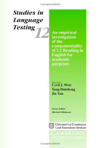 An empirical investigation of the componentiality of L2 reading in English for academic purposes
