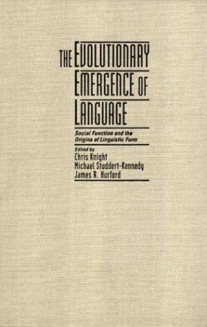 The Evolutionary emergence of language