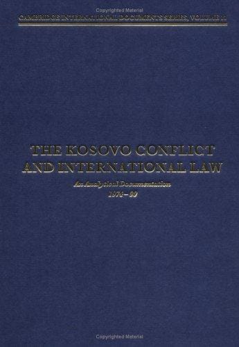 The Kosovo conflict and international law