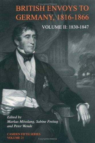 British envoys to Germany, 1816-1866